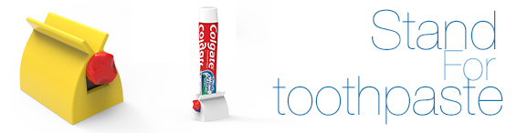 alt Stand for toothpaste