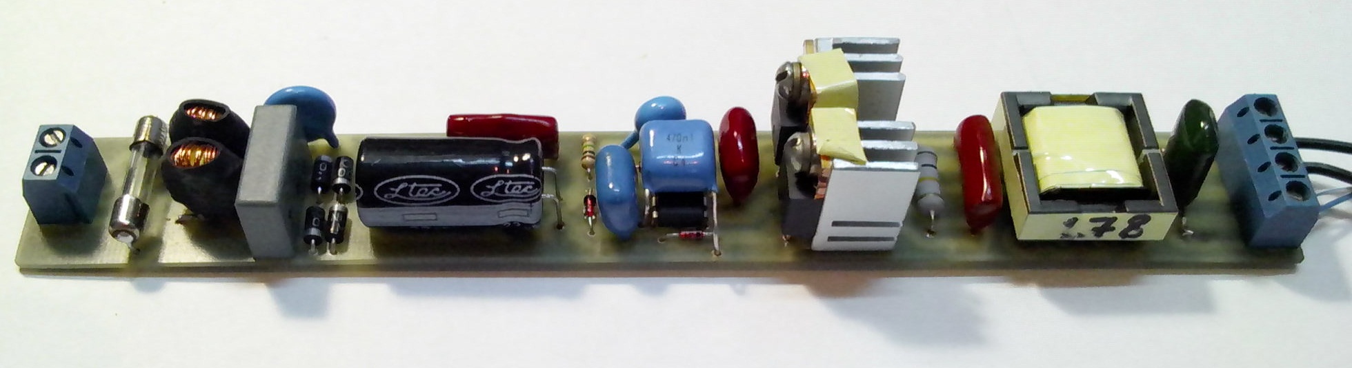 Elektronik Balast: Şema 2х36 Elektronik Balast: Şema 2х36