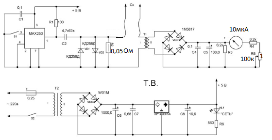 C&ESR Meter, v2, ремейк. Часть 1.