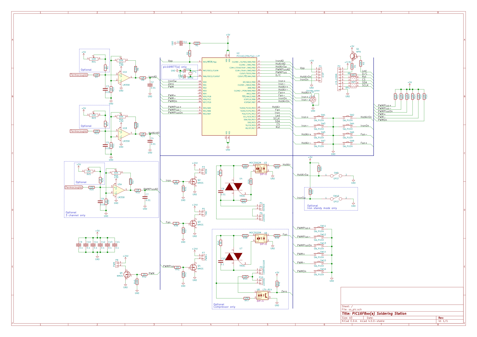 Цифровая паяльная станция на ATtiny13