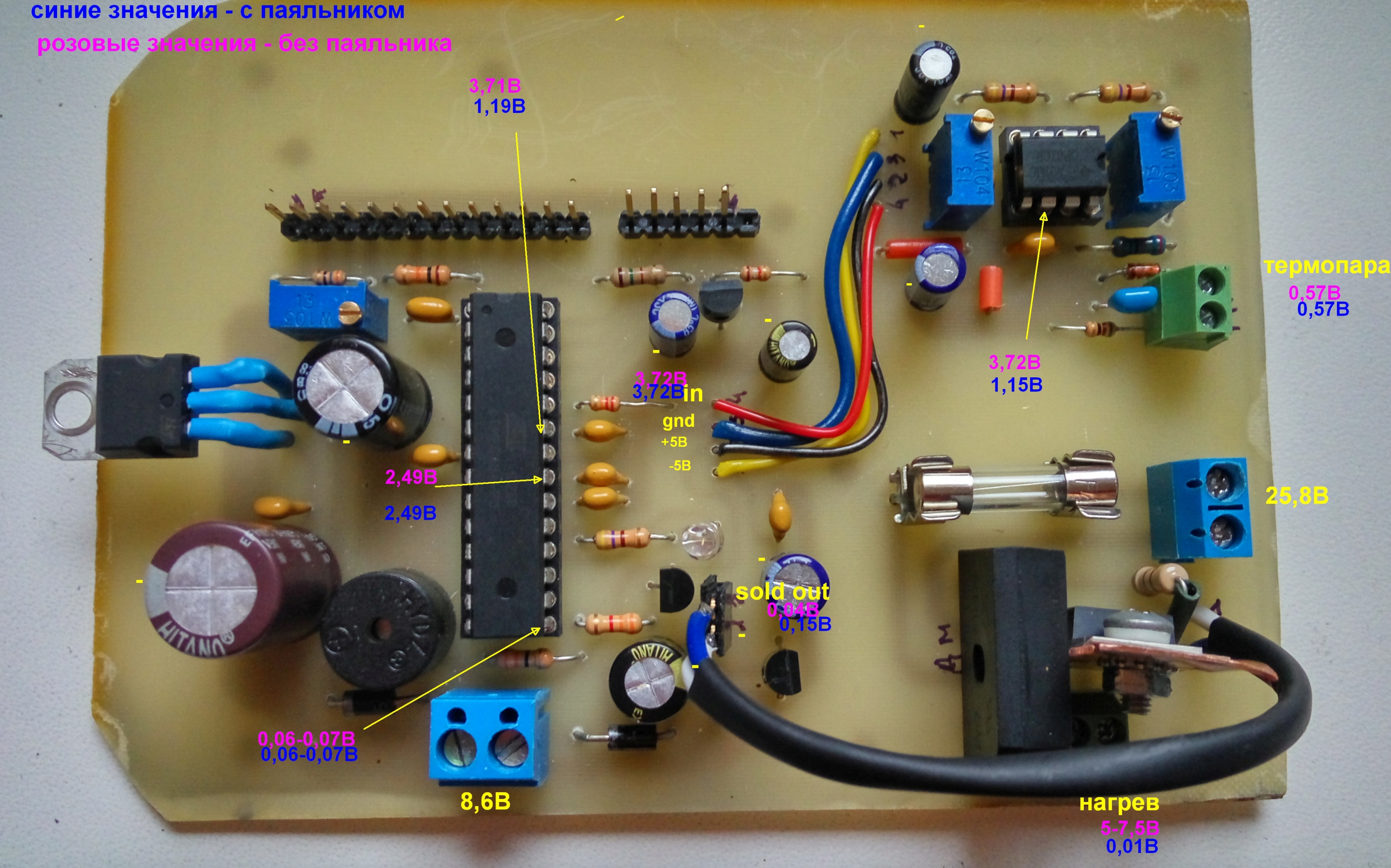 Маленькая паяльная станция своими руками | Аппаратная платформа Arduino