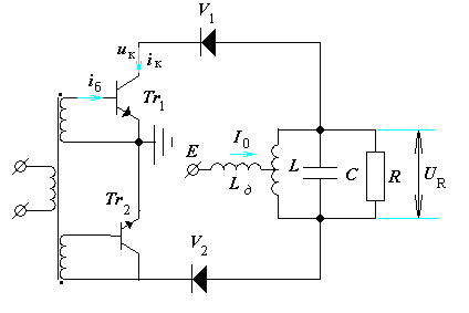 Инвертор мостовой резонансный схема