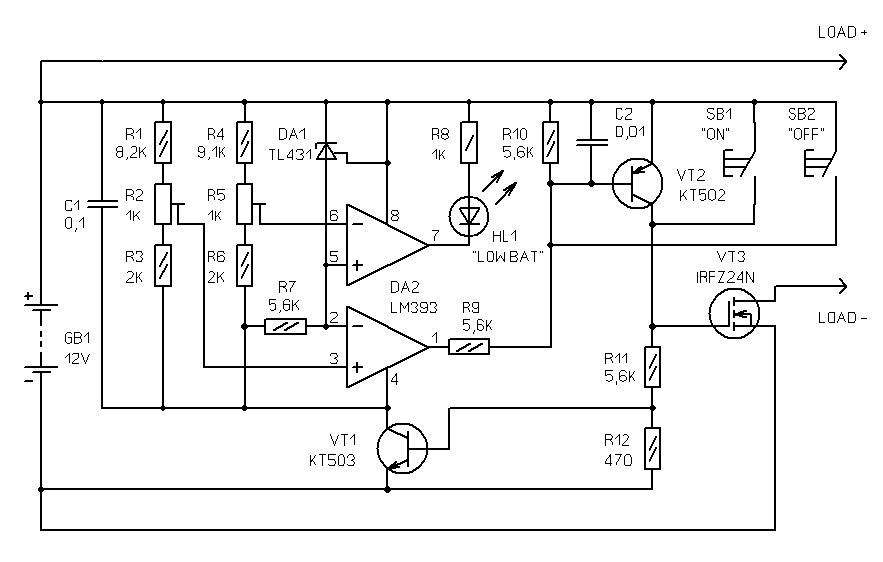 Dexter acg18ld схема зарядного устройства