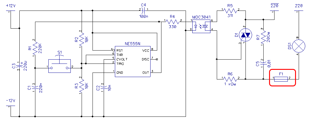 Схема включения bt139 600