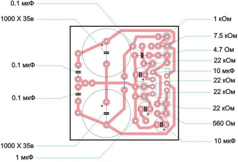 Tda2052 характеристики схема подключения