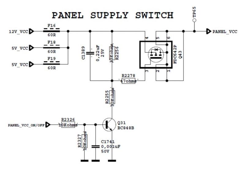 Le40d503f7w нет изображения подсветка есть