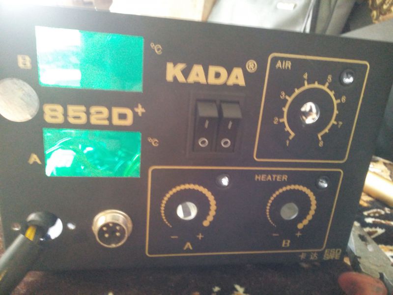 Kada 852a как определить градусы на фен
