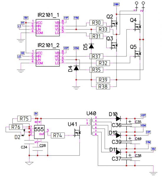 Ir2101 схема включения как работает