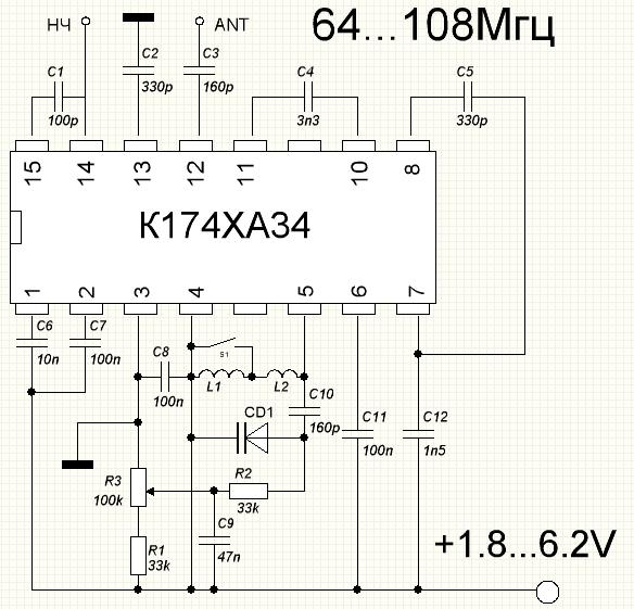 Ba7021 схема включения