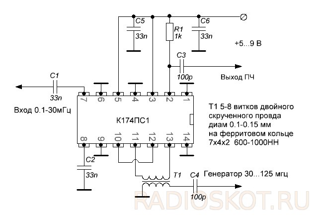 Cd7358gs конвертер схема