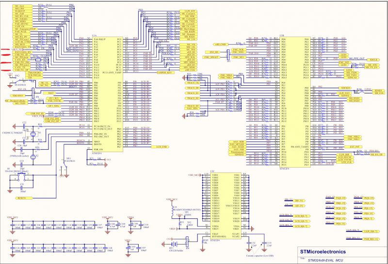 Stm32f429i disco схема