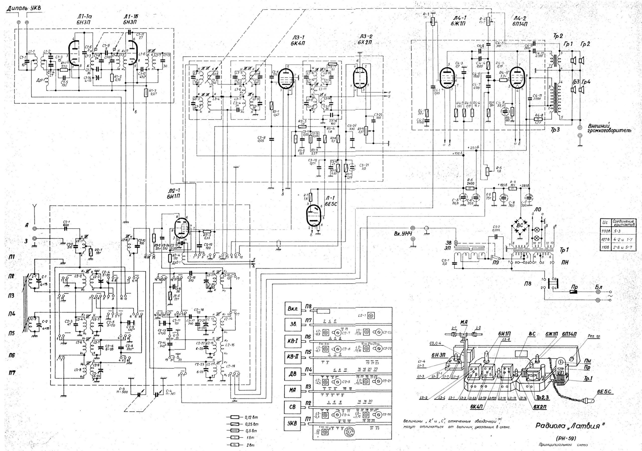 Рекорд 354 радиола схема электрическая принципиальная