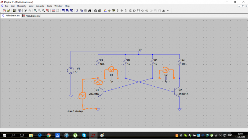 Исследование схем импульсных источников питания в swcad ltspice