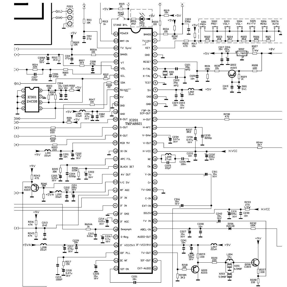 Daewoo 21q2m схема