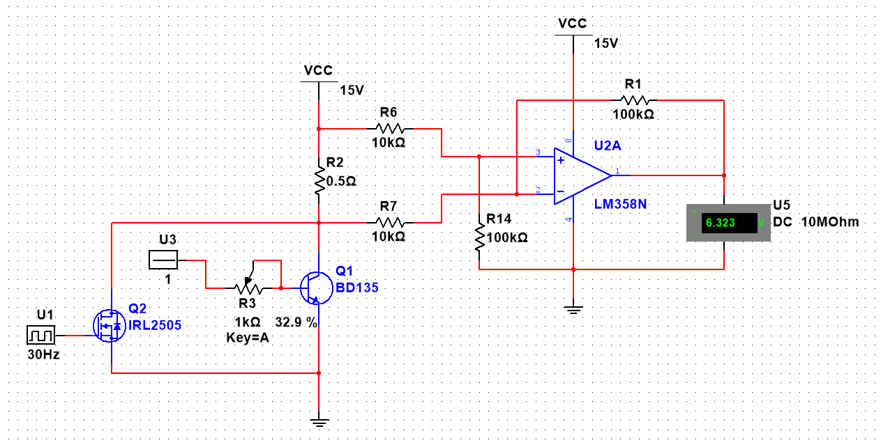 Lm358 регулятор тока схема