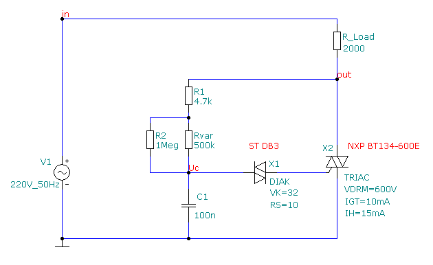 Bt134 600e схема включения