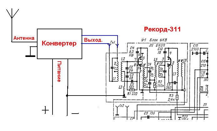 Радиола дружба схема