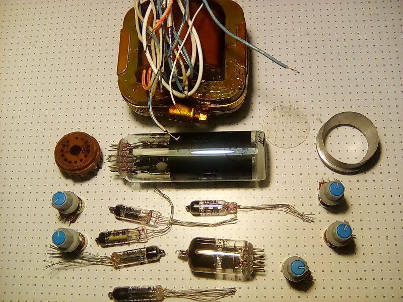 Самодельный резистор. Трансформатор для ламп СССР. Самодельный осциллограф.