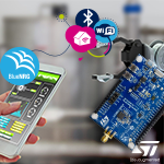 Плата STEVAL-IDB011V1 позволяет протестировать новый BLE 5.1-чип BlueNRG-LP в Компэл