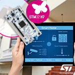 NUCLEO-H7A3ZI-Q – отладочная плата для графических линеек STM32H7 в Компэл