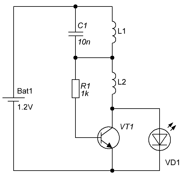 Блокинг генератор на одном транзисторе своими руками схема