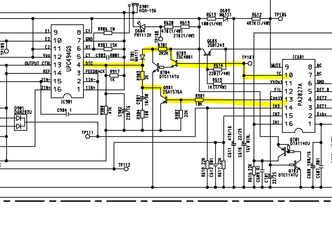 Pioneer gm 920 схема