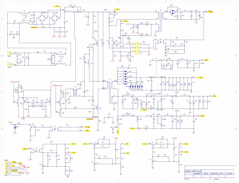 Схема dnp 650eps 600w