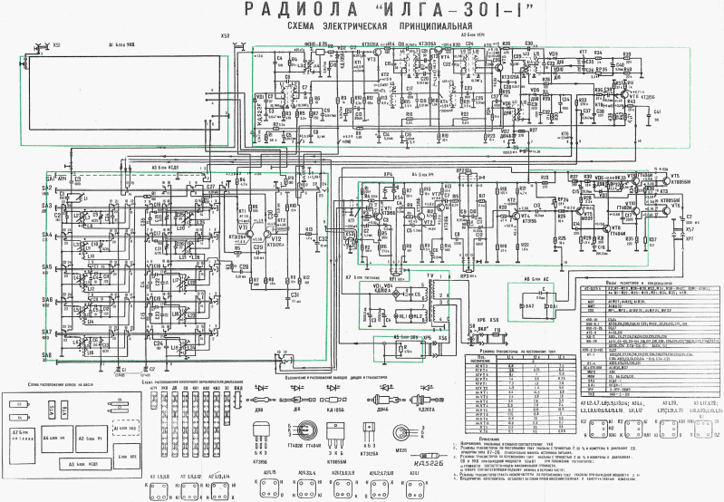 Схема радиоприемника илга 301