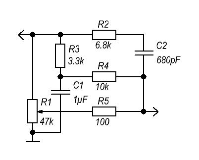 Регулятор громкости с распределенной частотной коррекцией по схеме зуева из радио 8 1986г
