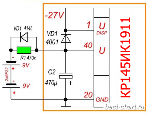 Кр1056уп1 описание и схема включения