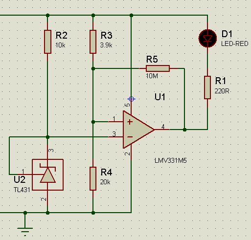 Терморегулятор на tl431 схема