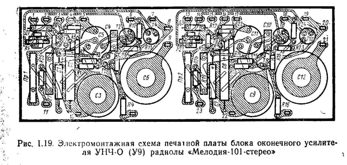 Мелодия 103 м схема