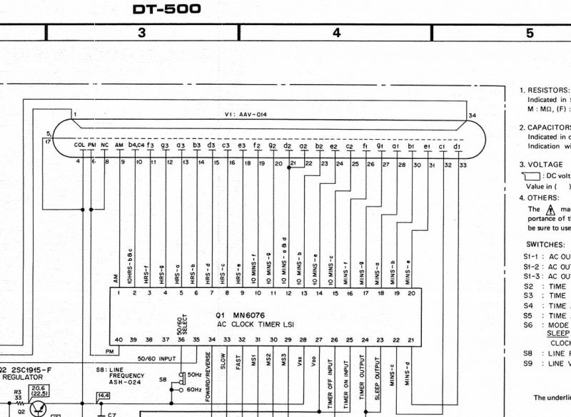 Sc8560 часы схема ремонт