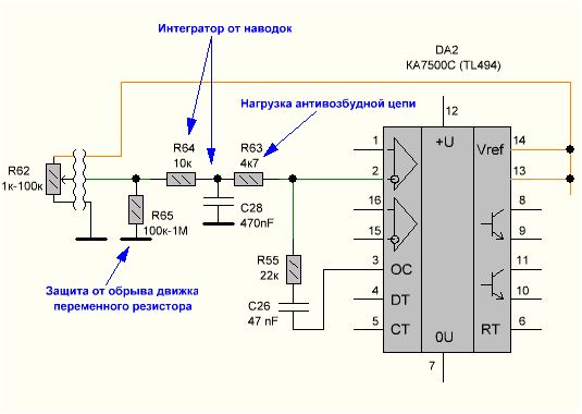 Схема atx разъема