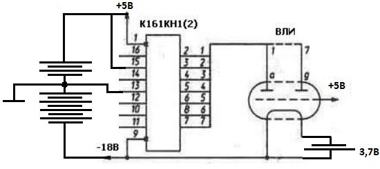 Ив 3 схема включения