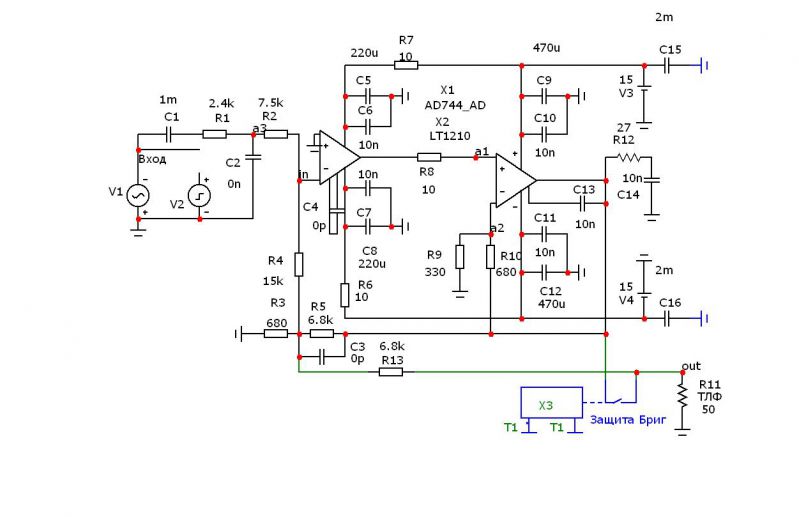 Lt1210 усилитель схема