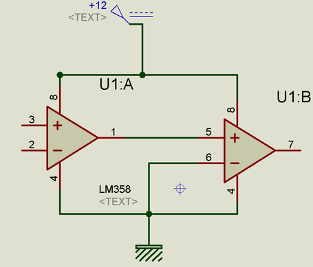 Lm358 схема компаратора