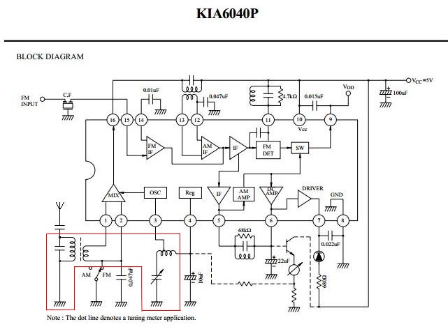 Ta7358ap схема включения