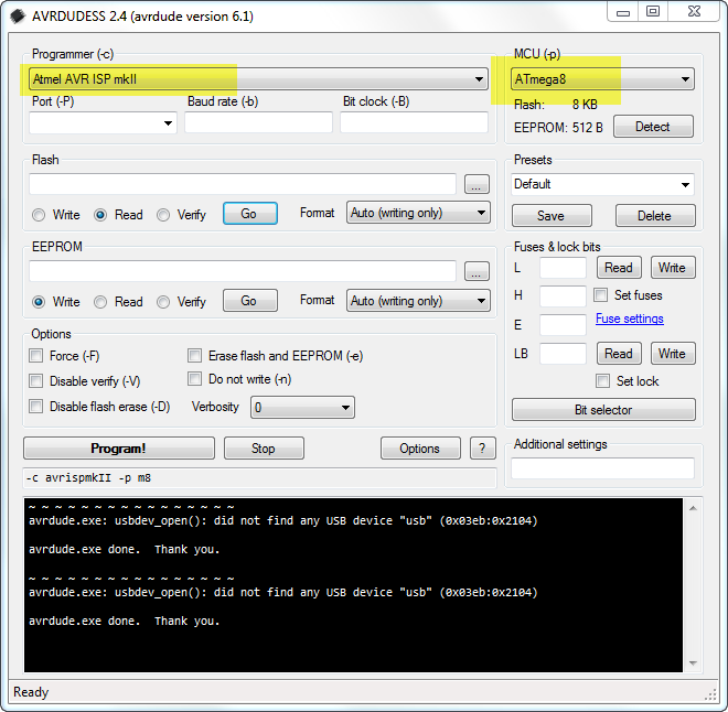 Avrdude 6.3