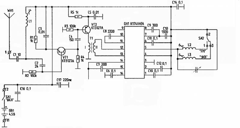 Микросхема тда 7021 схема подключения