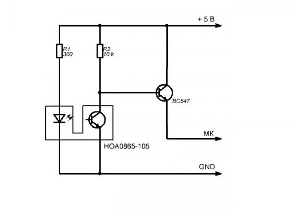 Фототранзистор схема включения