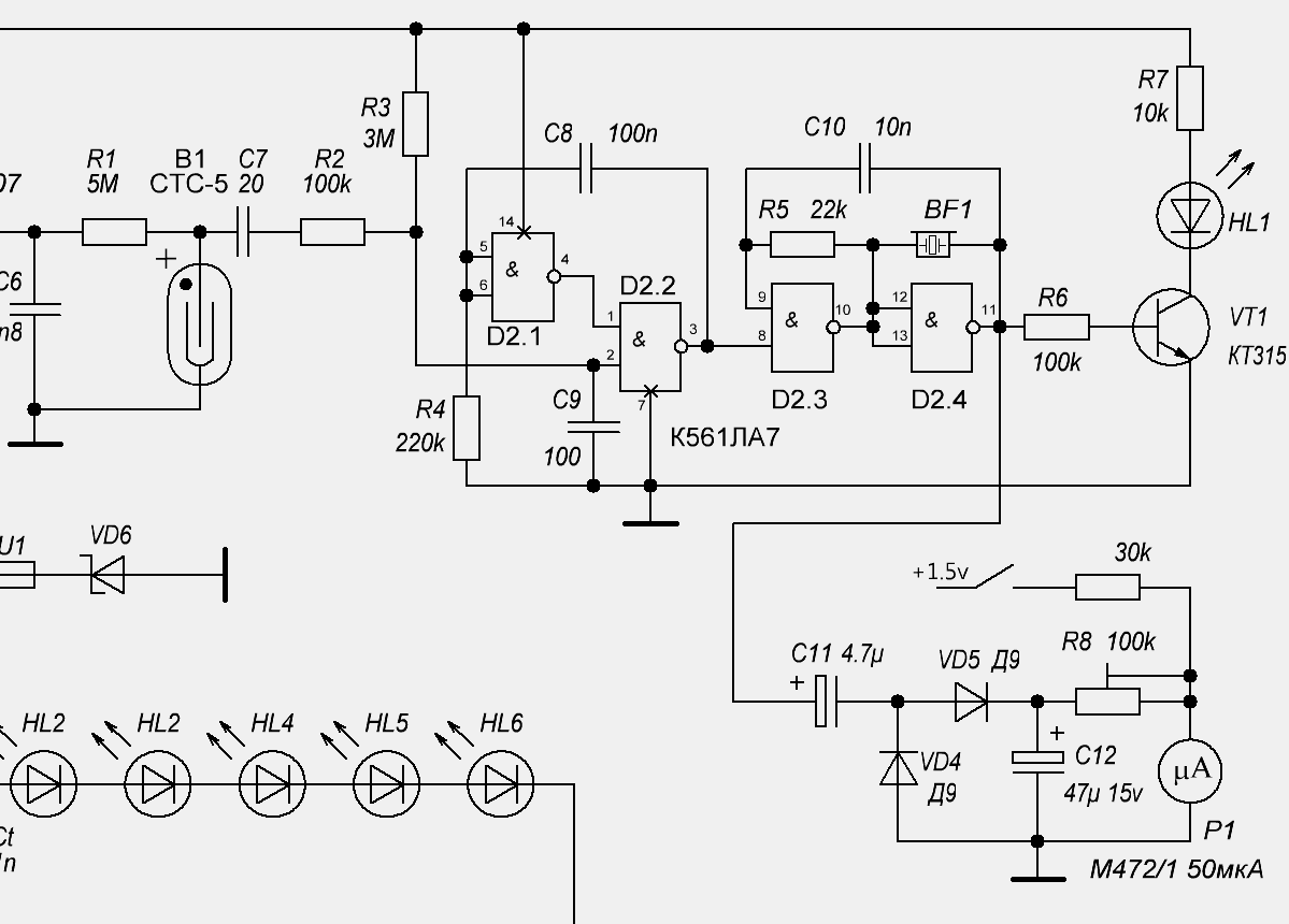 Cd4011be схема включения