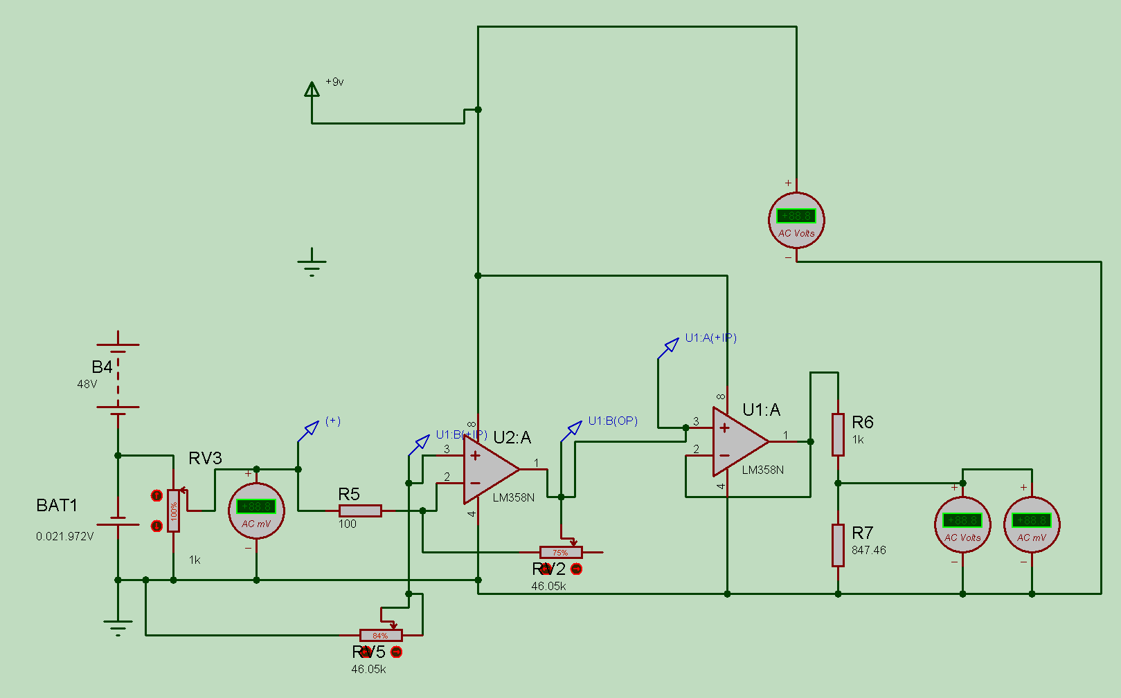 Az4558ap схема усилителя