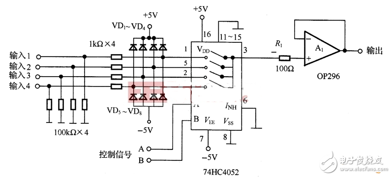 Микросхема hcf4053 схема включения