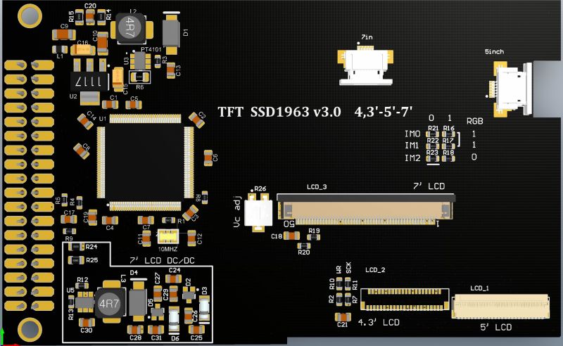 Разъем для программирования stm32