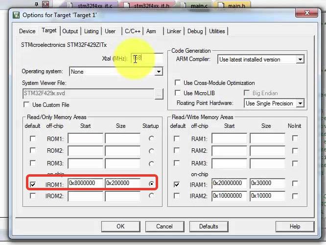 Configuring memory