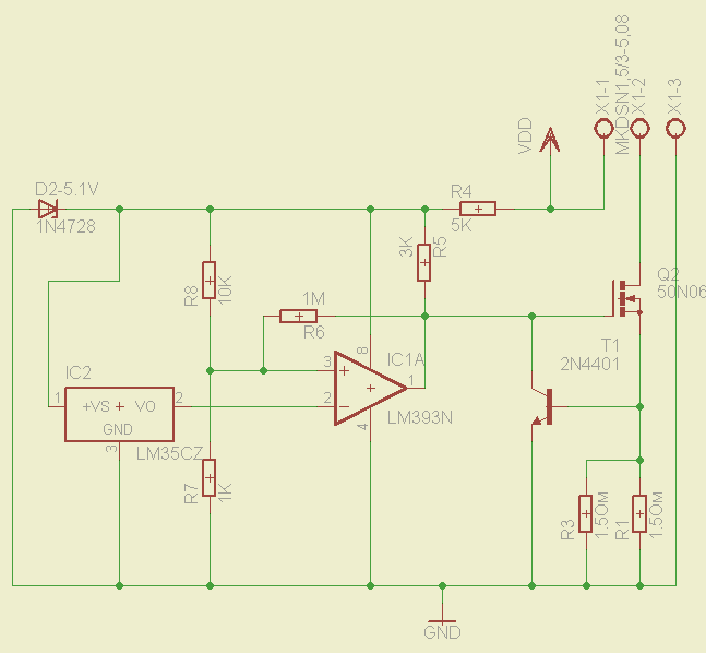 Компаратор lm393 схема включения