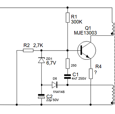 Схемы на транзисторе 13003
