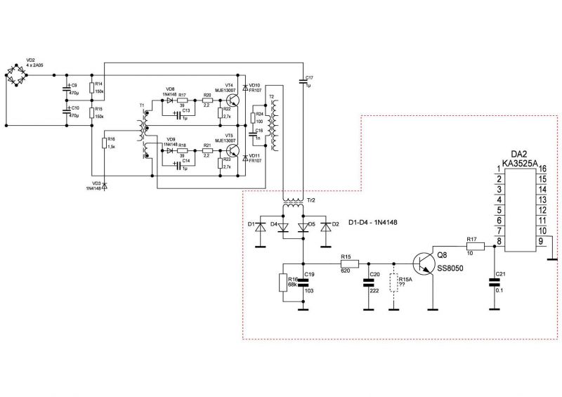 Uc3525an схема включения