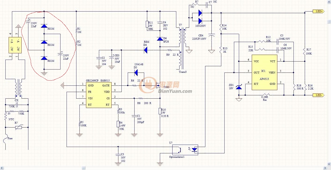 L6205 схема включения